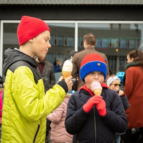 Svipmyndir frá hátíðarhöldunum