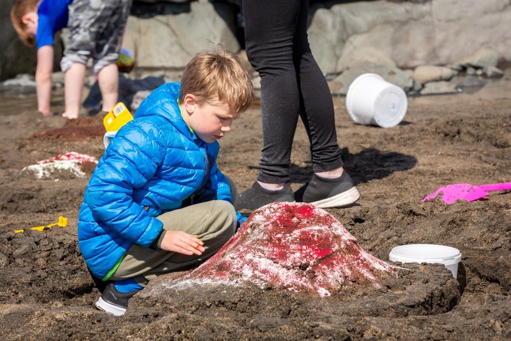 Litaskrímsli á Langasandi - Listasmiðja Angelu Snæland