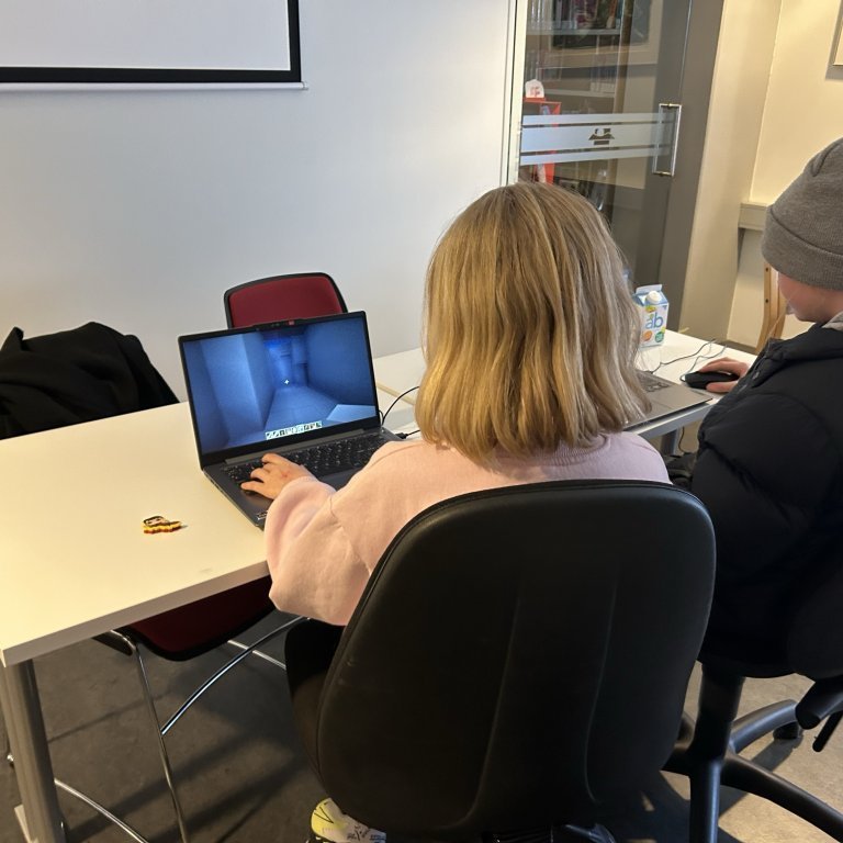 MineCraft smiðja SKEMU á Bókasafninu.
Myndir frá Bókasafninu.