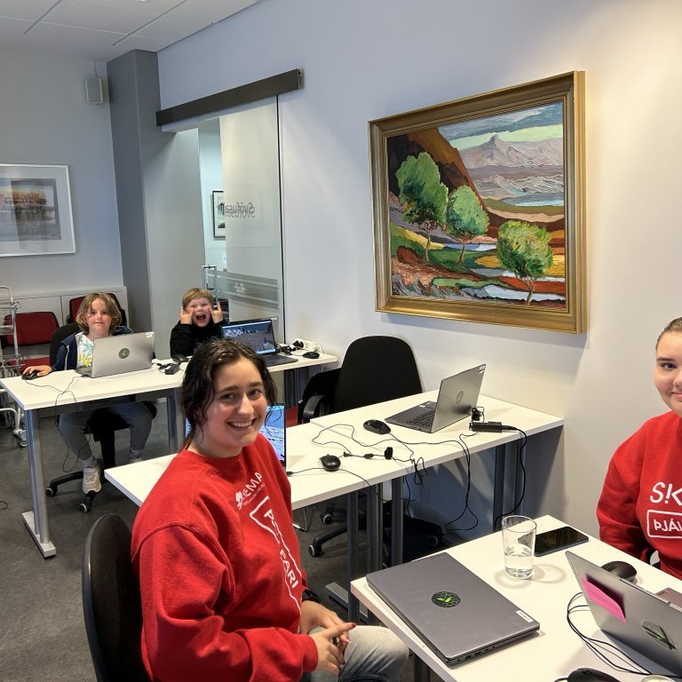 MineCraft smiðja SKEMU á Bókasafninu.
Myndir frá Bókasafninu.