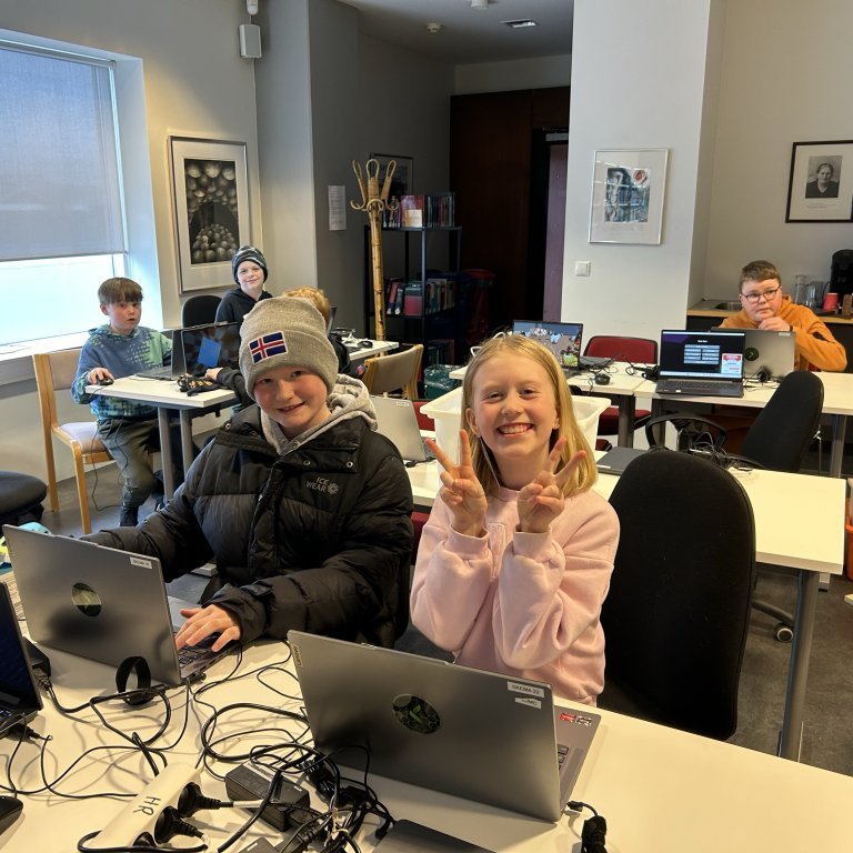 MineCraft smiðja SKEMU á Bókasafninu.
Myndir frá Bókasafninu.