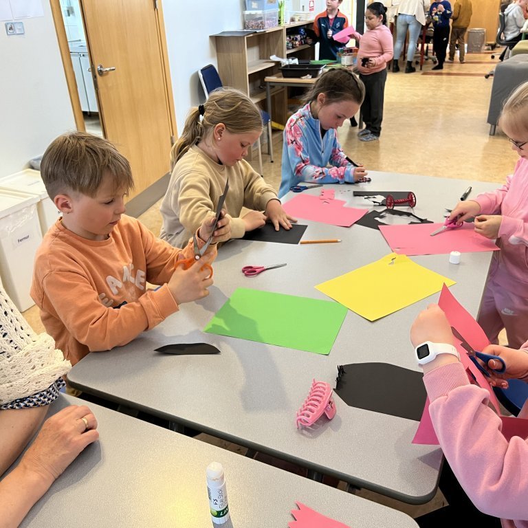 Áslaug Jónsdóttir - Litla skrímsli Stóra skrímsli, heimsókn í Grundasel.
Ljósmynd aðsend frá Grundasel