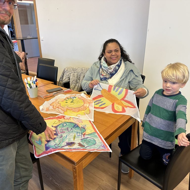 Flugdrekasmiðja Höfuðstöðvarinnar