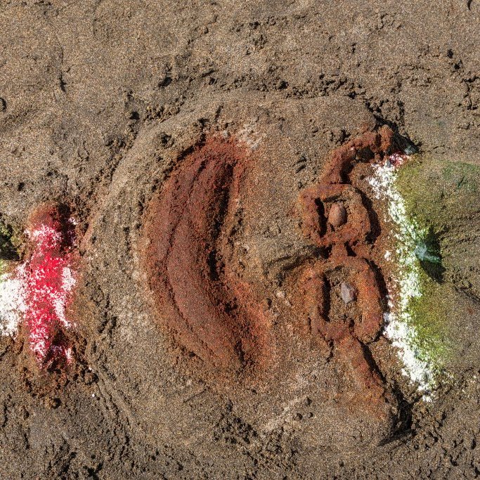 Litaskrímsli á Langasandi - Listasmiðja Angelu Snæland
Ljósmynd: Guðni Hannesson 2024