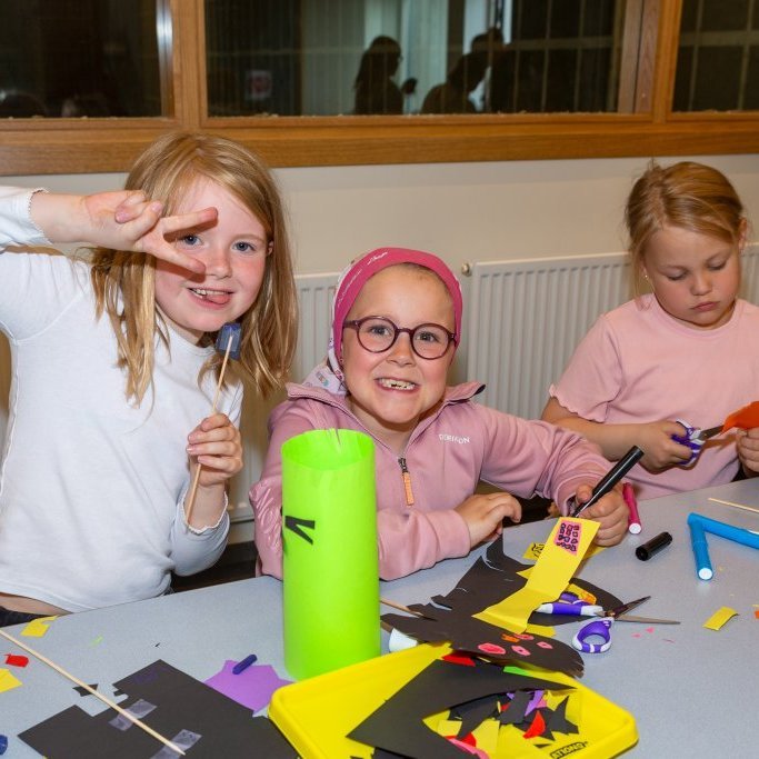 Áslaug Jónsdóttir - Litla skrímsli Stóra skrímsli, heimsókn í Brekkusel.
Ljósmynd: Guðni Hannesson 2024