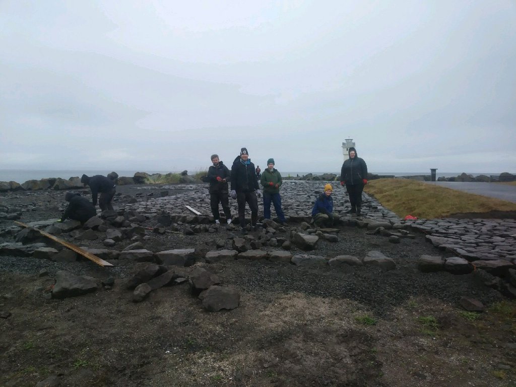 Nemendur á fyrsta ári í Umhverfisskipulagi við Landbúnaðarháskóla Íslands 