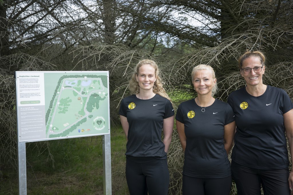 Helga Sjöfn, Anna Sólveig og Hildur Karen