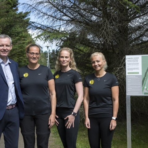 Sævar Freyr, Hildur Karen, Helga Sjöfn og Anna Sólveig 