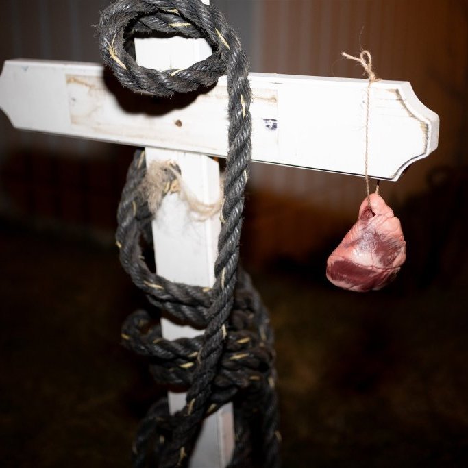 Hrollvekjuhús Byggðasafnsins í Görðum, ungmenni Akraneskaupstaðar í samvinnu við Auði Líndal / Ljósmyndir: Blik Studio