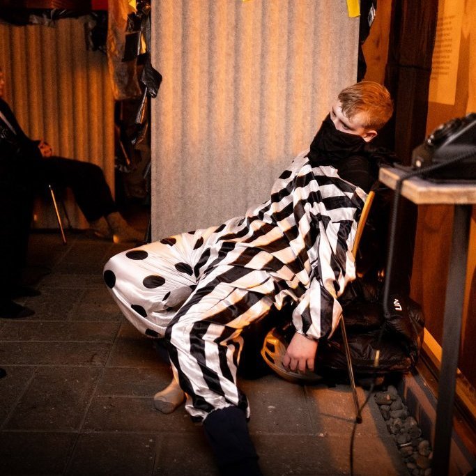 Hrollvekjuhús Byggðasafnsins í Görðum, ungmenni Akraneskaupstaðar í samvinnu við Auði Líndal / Ljósmyndir: Blik Studio