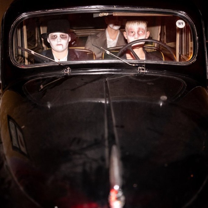 Hrollvekjuhús Byggðasafnsins í Görðum, ungmenni Akraneskaupstaðar í samvinnu við Auði Líndal / Ljósmyndir: Blik Studio