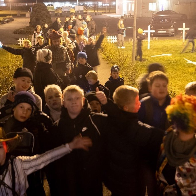 Hrollvekjuhús Byggðasafnsins í Görðum, ungmenni Akraneskaupstaðar í samvinnu við Auði Líndal / Ljósmyndir: Blik Studio