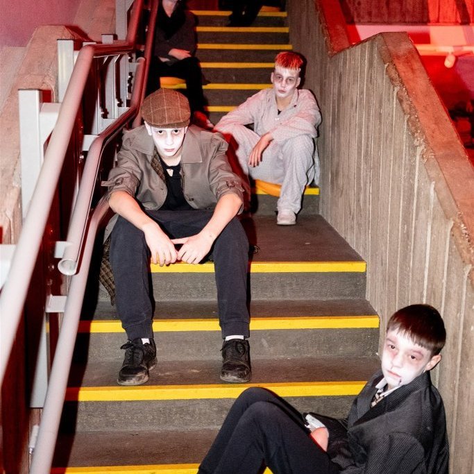 Hrollvekjuhús Byggðasafnsins í Görðum, ungmenni Akraneskaupstaðar í samvinnu við Auði Líndal / Ljósmyndir: Blik Studio