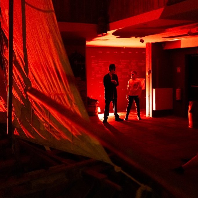 Hrollvekjuhúsið á Byggðasafninu í Görðum. 
Ungmenni Akraneskaupstaðar undir stjórn Auðar Líndal.
Ljósmyndir: Blik studio