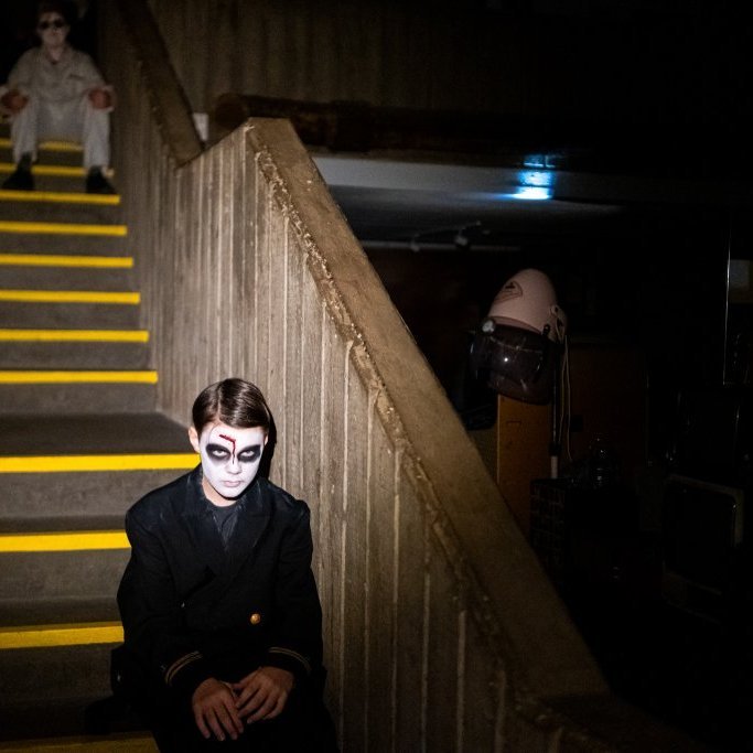 Hrollvekjuhúsið á Byggðasafninu í Görðum. 
Ungmenni Akraneskaupstaðar undir stjórn Auðar Líndal.
Ljósmyndir: Blik studio