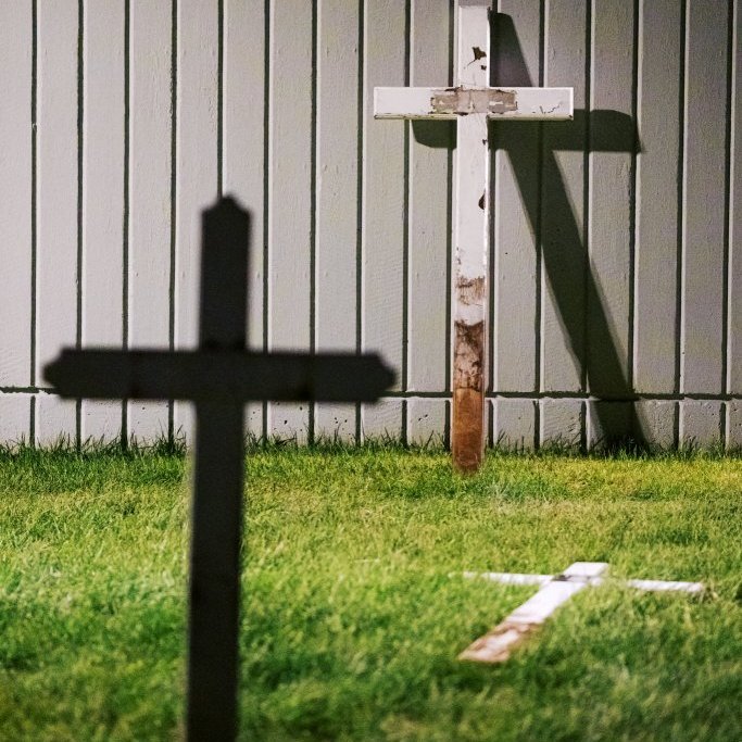 Hrollvekjuhúsið á Byggðasafninu í Görðum. 
Ungmenni Akraneskaupstaðar undir stjórn Auðar Líndal.
Ljósmyndir: Blik studio