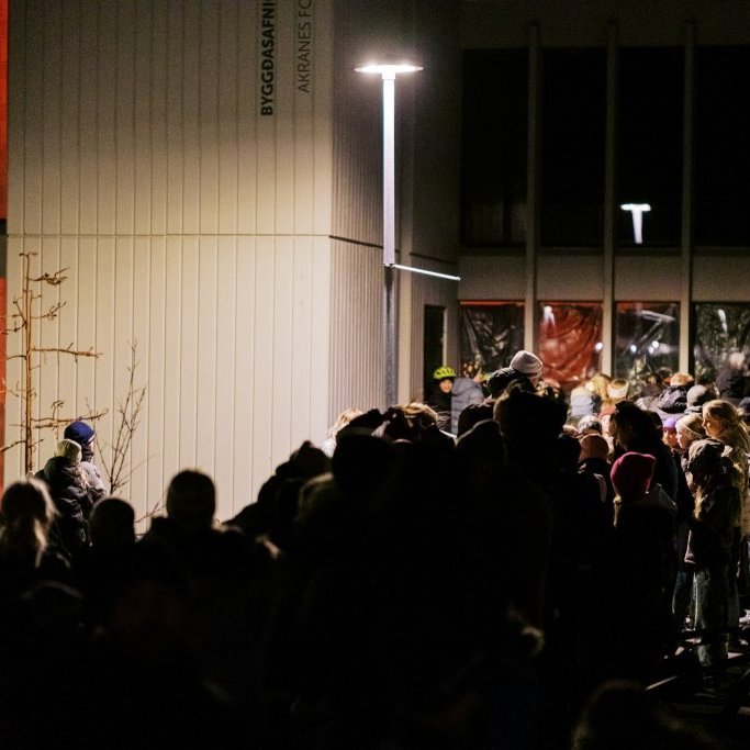 Hrollvekjuhúsið á Byggðasafninu í Görðum. 
Ungmenni Akraneskaupstaðar undir stjórn Auðar Líndal.
Ljósmyndir: Blik studio