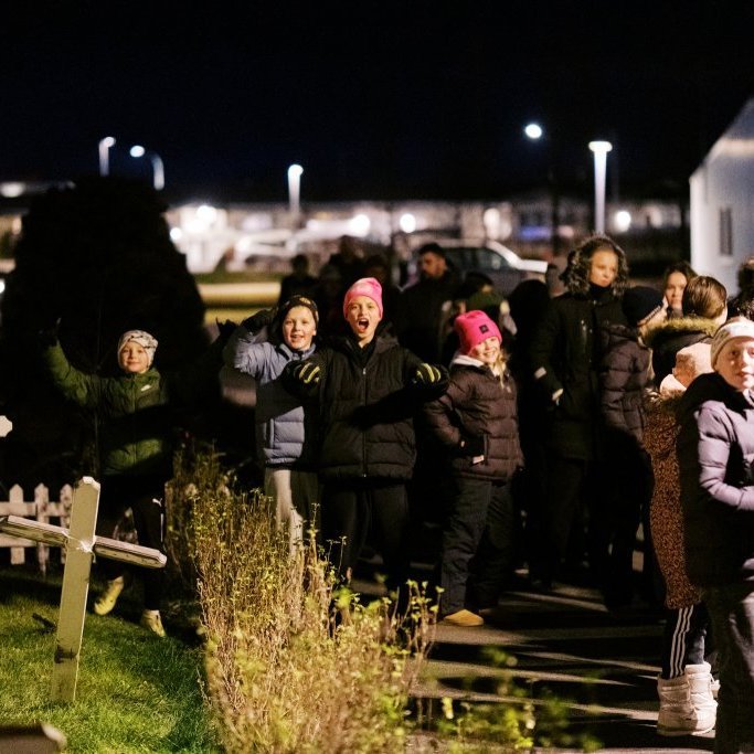 Hrollvekjuhúsið á Byggðasafninu í Görðum. 
Ungmenni Akraneskaupstaðar undir stjórn Auðar Líndal.
Ljósmyndir: Blik studio