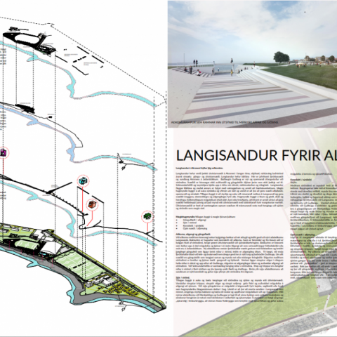 Langisandur fyrir alla - sigurtillaga