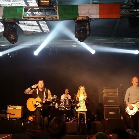 Matti Matt, Magni, Eyþór Ingi og María Ólafsdóttir.