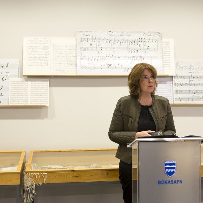 Sýningin Lengi býr að fyrstu gerð, tónlistararfur frá Kirkjuhvoli.