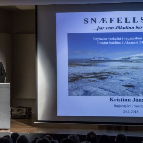 Kristinn Jónasson bæjarstjóri Snæfellsbæjar