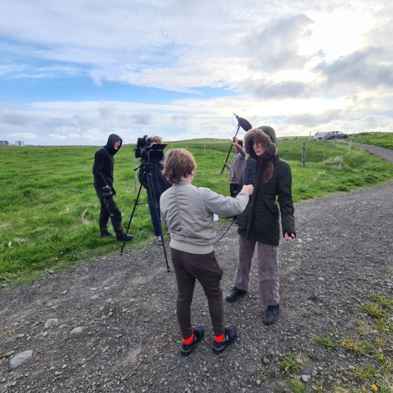 Sæskrímsli í Höfðavík - Unnið af unglingadeild grunnskólanna í Kvikmyndasmiðju sem Bergur Líndal og Þórður Helgi kenndu (2024)
Ljósmynd: Bergur Líndal