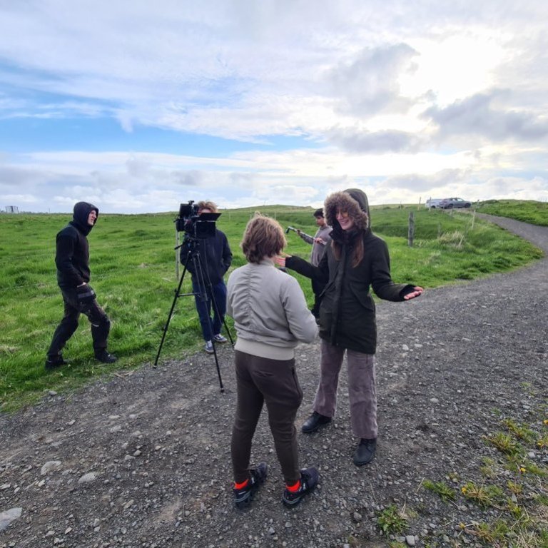 Sæskrímsli í Höfðavík - Unnið af unglingadeild grunnskólanna í Kvikmyndasmiðju sem Bergur Líndal og Þórður Helgi kenndu (2024)
Ljósmynd: Bergur Líndal