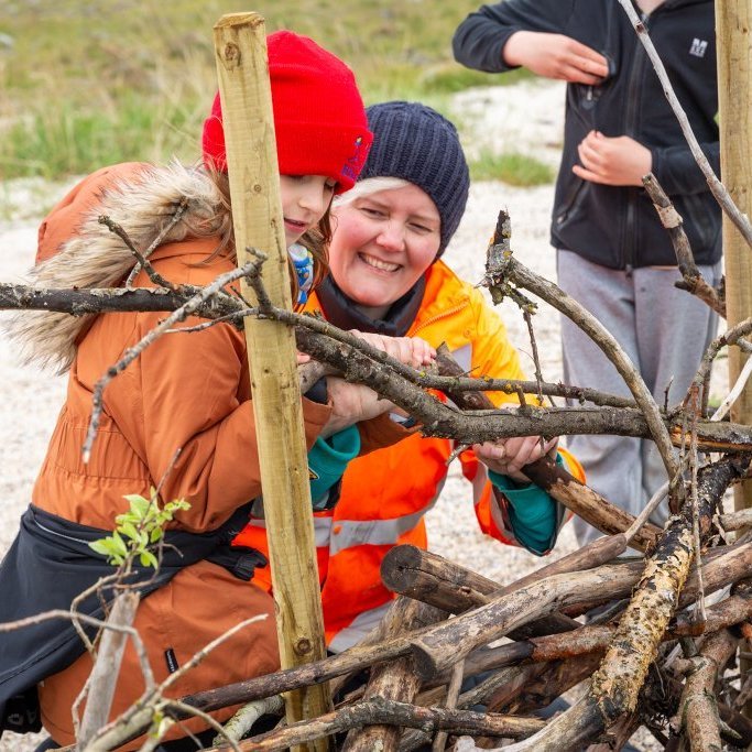 Sæskrímsli í Skarfavör - Unnið af 3.-7. bekk grunnskólanna í samvinnu við Þorpið og Tinnu Royal (2024)
Ljósmynd: Guðni Hannesson