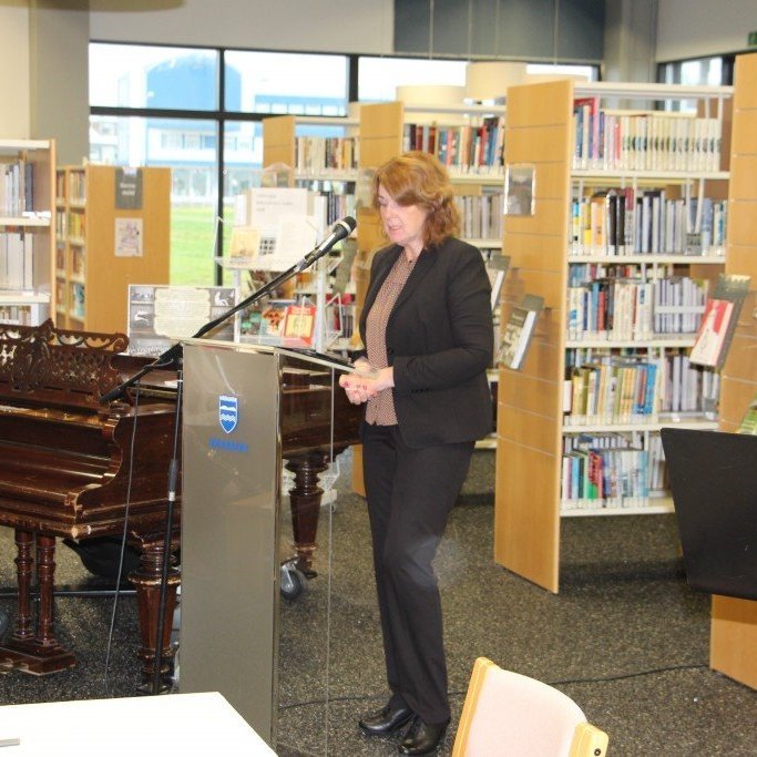 Ávarp Regínu Ásvaldsdóttir bæjarstjóra.