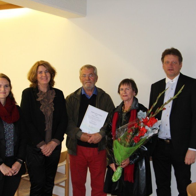 Frá vinstri: Íris Reynisdóttir, Regína Ásvaldsdóttir, Reynir Þorsteinsson, Guðbjörg Árnadóttir og Einar Brandsson.