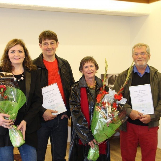 Frá vinstri: Anna Berglind Einarsdóttir, Samúel Ágústsson, Guðbjörg Árnadóttir og Reynir Þorsteinsson.