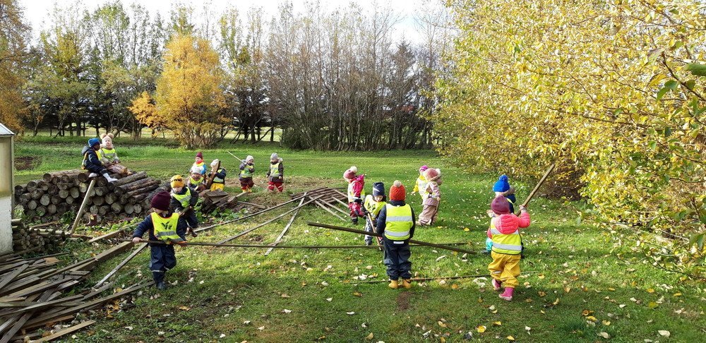 Leikskólabörn af Akraseli