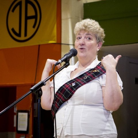 Pauline McCarthy skipuleggjandi hátíðarinnar. 