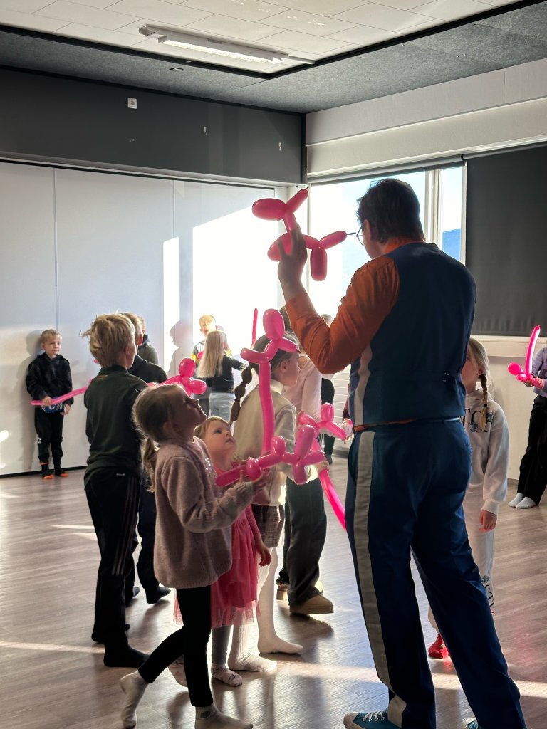 Blaðrara námskeið í Þorpinu