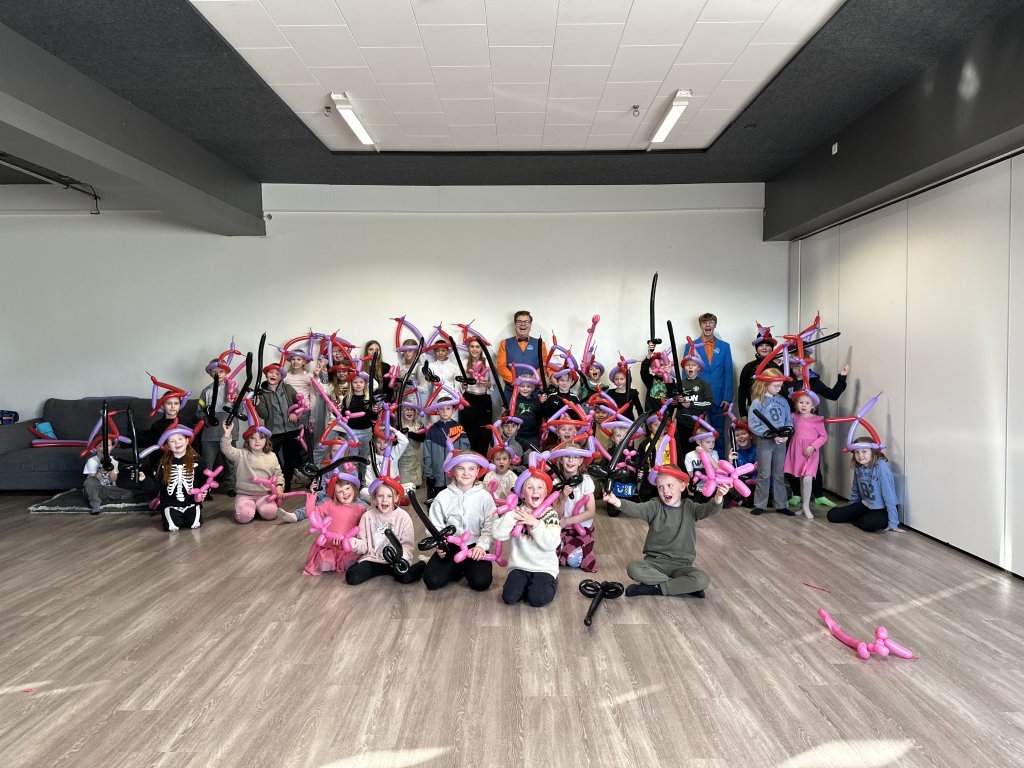 Blaðrara námskeið í Þorpinu