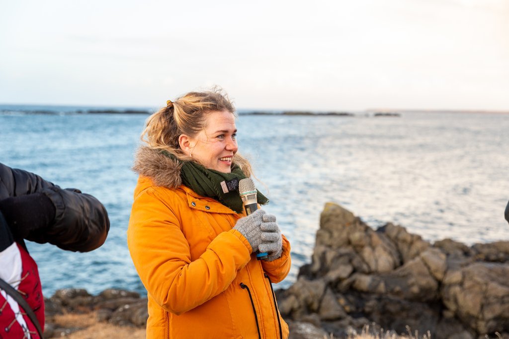 Vígsla á verkinu Jókubunga á Elínarhöfða