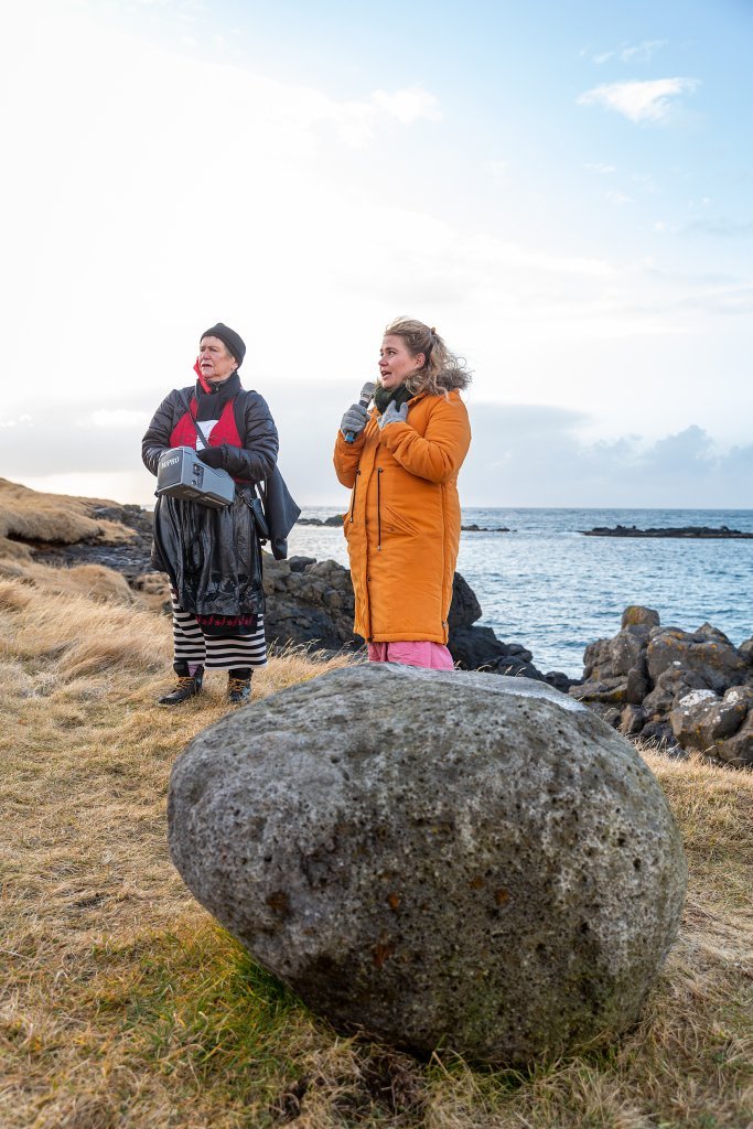 Vígsla á verkinu Jókubunga á Elínarhöfða