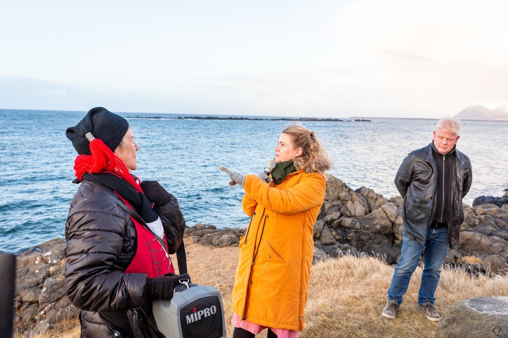 Vígsla á verkinu Jókubunga á Elínarhöfða
