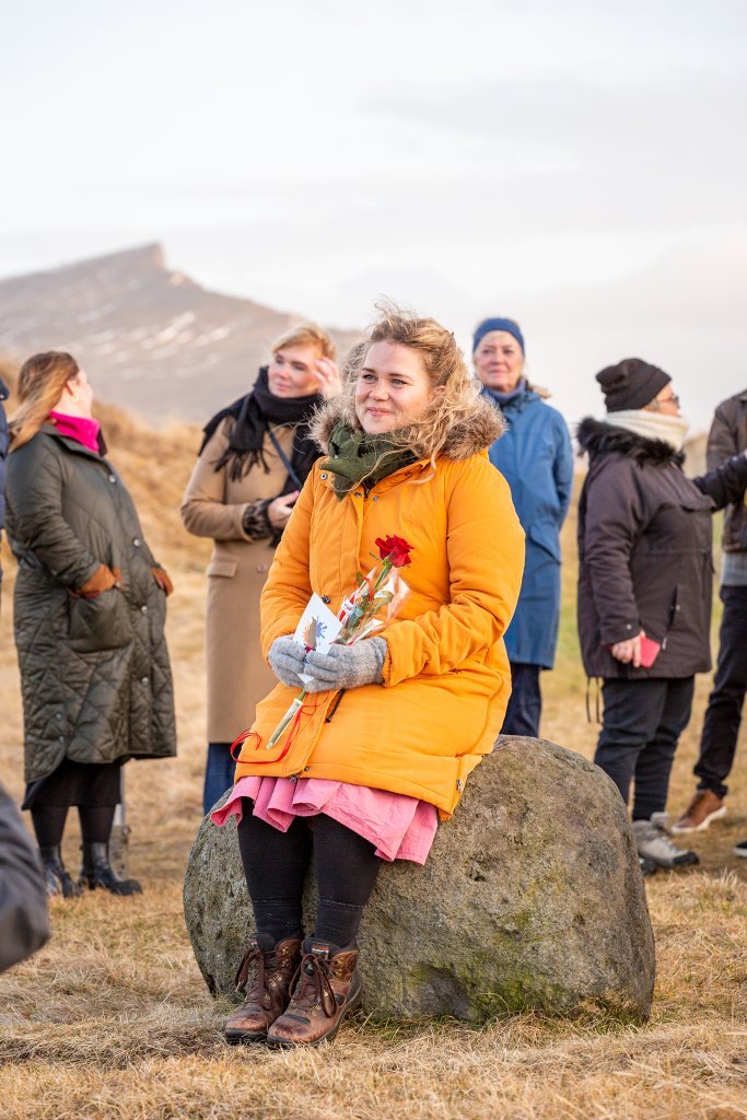 Vígsla á verkinu Jókubunga á Elínarhöfða