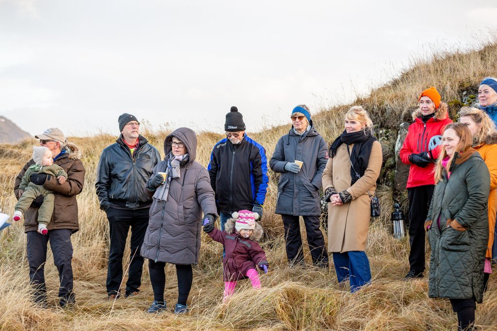 Vígsla á verkinu Jókubunga á Elínarhöfða