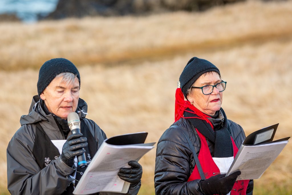Vígsla á verkinu Jókubunga á Elínarhöfða
