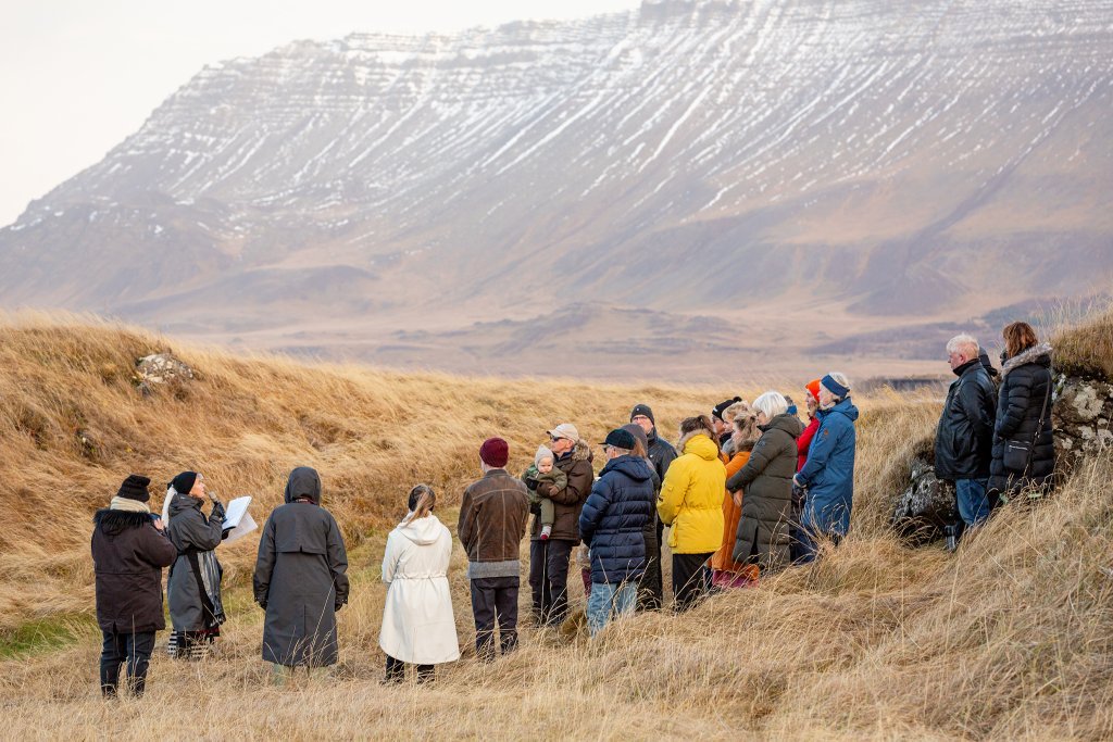 Vígsla á verkinu Jókubunga á Elínarhöfða