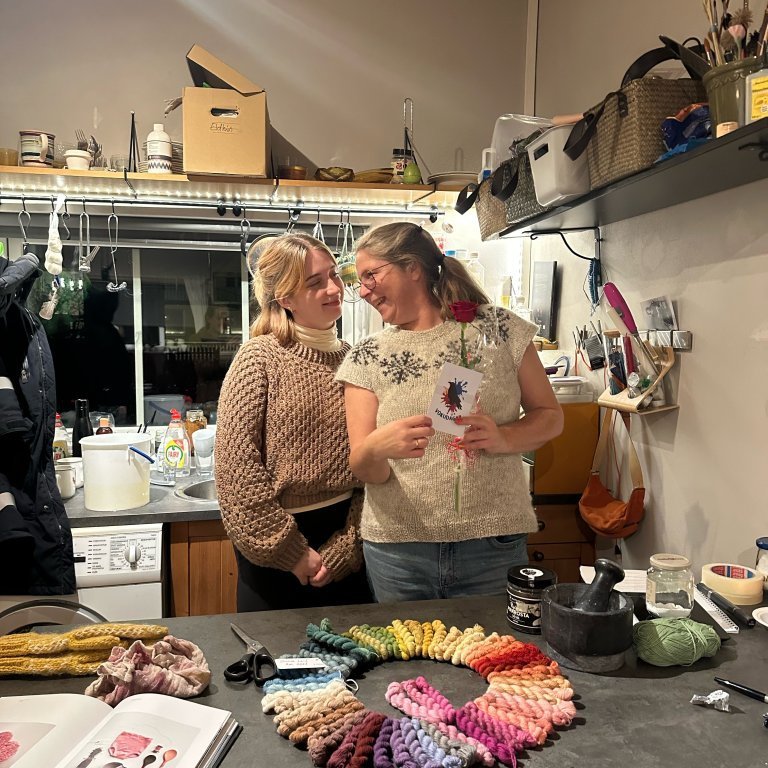 Anna Leif bauð á opna vinnustofu