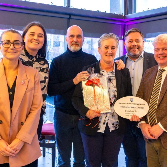 Umhverfisverðlaunahafar - Endurgerð gamalla húsa, Skólabraut 20, Guðni Hannesson og Lilja Líndal
Ljósmynd: Guðni Hannesson