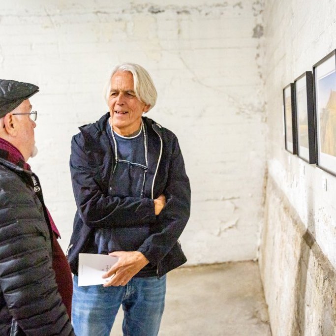 Steinunn Eik, Stúdíó allsber og Blik studio héldu samsýninguna Heimþrá í Hafbjargarhúsinu á Breið.
Ljósmyndir: Guðni Hannesson
