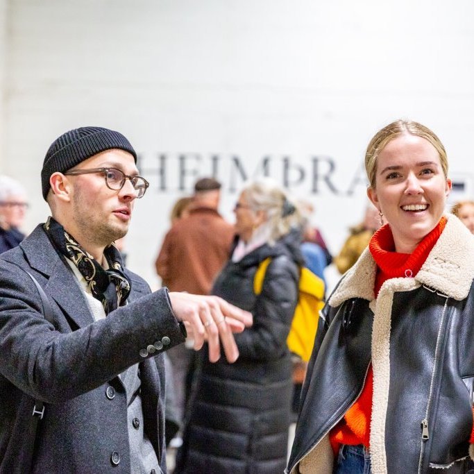 Steinunn Eik, Stúdíó allsber og Blik studio héldu samsýninguna Heimþrá í Hafbjargarhúsinu á Breið.
Ljósmyndir: Guðni Hannesson
