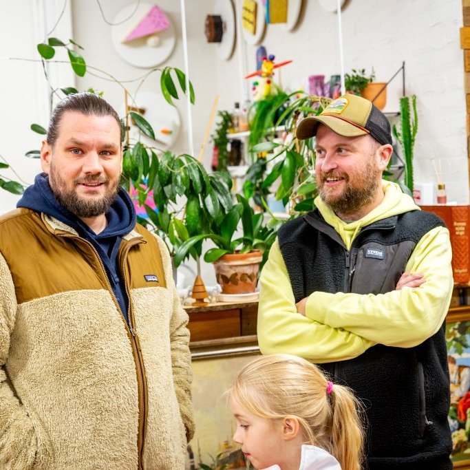 Tinna Royal hélt 42 ára afmælissýninguna Lífið, alheimurinn og alltsaman
Ljósmyndir: Guðni Hannesson