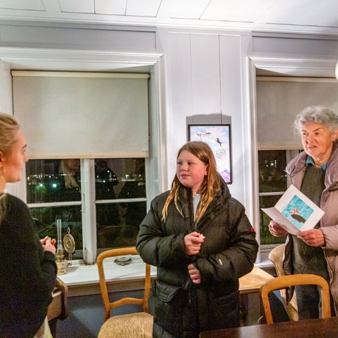 Birta Margrét Björgvinsdóttir sýndi skemmtieg ljósmyndaverk í Garðahúsi á samsýningu Byggðsafnsins í Görðum.
Ljósmyndir: Guðni Hannesson