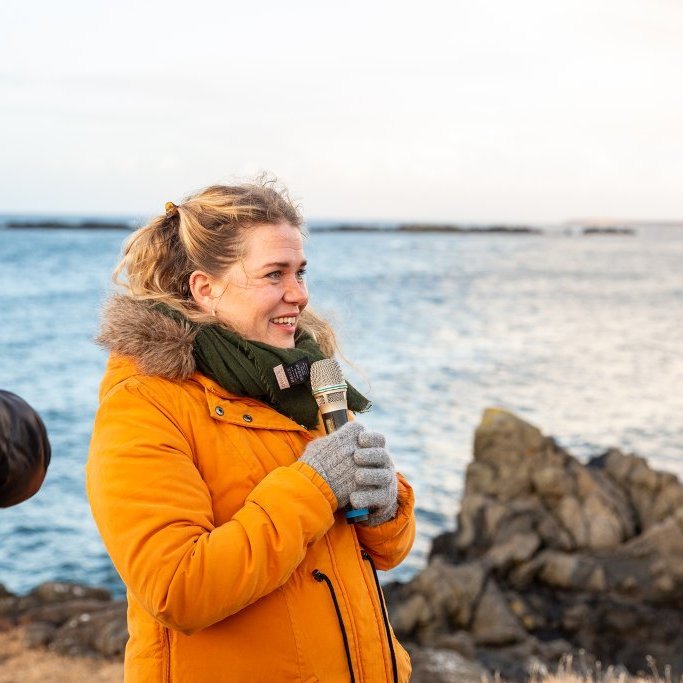 Akraneskaupstaður fjárfesti í nýju útilistaverki, náttúrusætinu Jókubungu - Höfundur verksins er Ása Katrín Bjarnadóttir 
Ljósmyndir: Guðni Hannesson